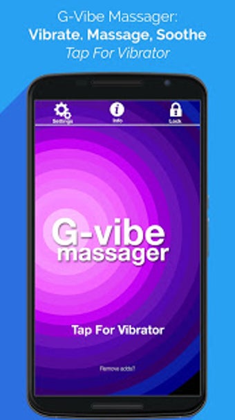 Imagen 0 para Vibrator Massage GVibe: S…