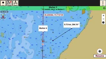 Imagen 1 para i-Boating: GPS Nautical /…