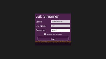 Image 0 for SubStreamer for Windows 8