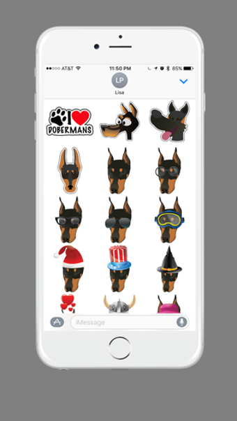 Image 0 for Doberman Pinscher Emoji