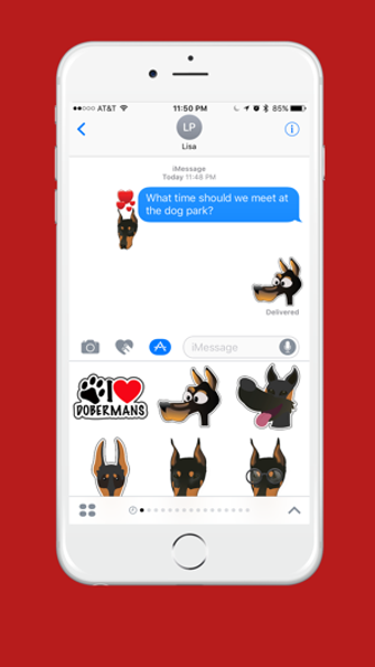Image 3 for Doberman Pinscher Emoji