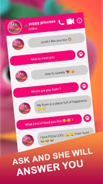 Imagen 1 para Call from poppy Chat + vi…