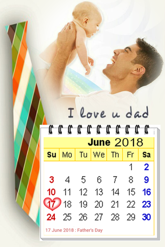Imagen 2 para Calendar Photo Frame 2019