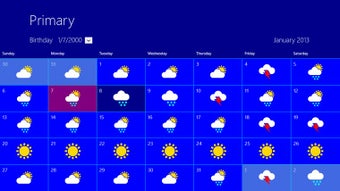 Imagen 1 para BioWeather for Windows 8