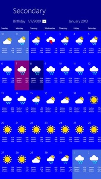 Imagen 0 para BioWeather for Windows 8