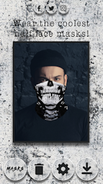 Image 0 for Ghost Mask Photo Editor