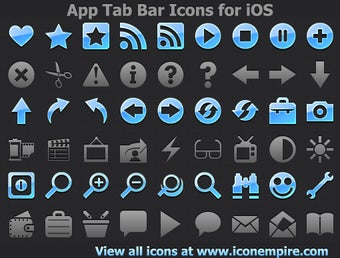 Imagen 0 para App Tab Bar Icons for iOS