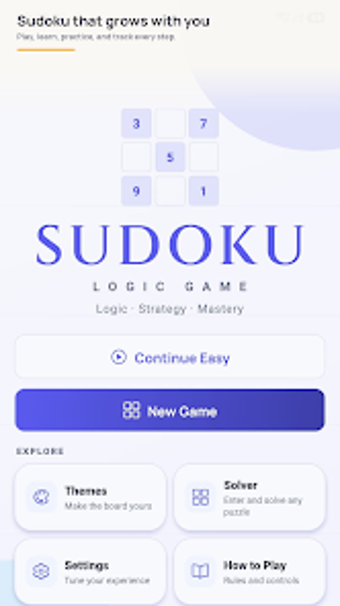 Imagen 0 para Sudoku Classic: Learn  Pl…