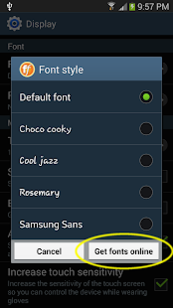 Imagen 1 para Font Style Search for Gal…