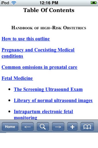 Imagen 0 para Outline For High-Risk OB
