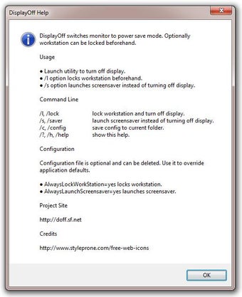 Image 0 for Display Power Off Utility