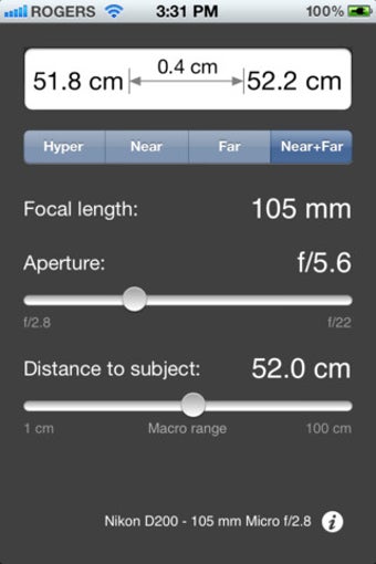 Imagen 0 para Field Tools (Depth of Fie…