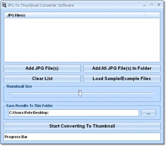 Imagen 0 para JPG To Thumbnail Converte…