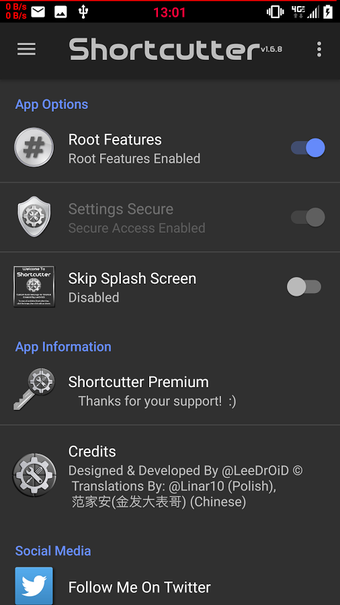 Image 1 for Shortcutter Quick Setting…
