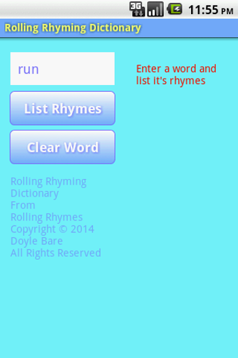 Image 1 for Rolling Rhyming Dictionar…