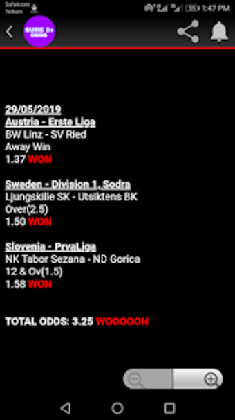 Image 3 for SURE 2+ ODDS