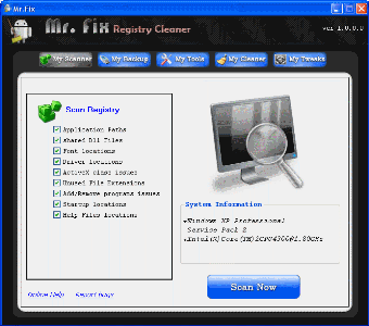 Imagen 0 para Mr Fix Registry Cleaner