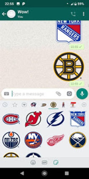 Imagen 1 para NHL Ice Hockey Stickers f…