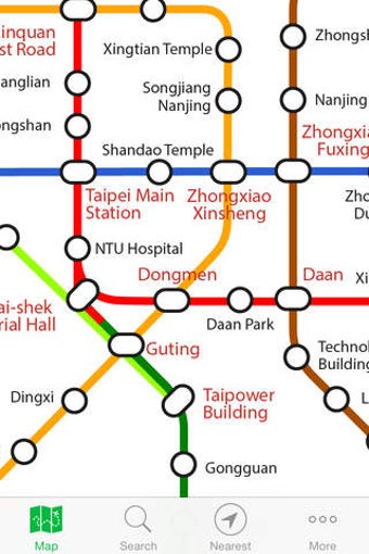 Image 0 for Explore Taipei metro map