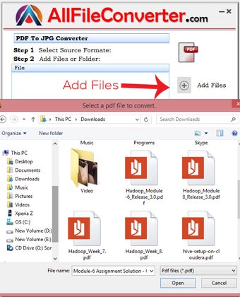 Imagen 2 para PDF to JPEG Converter