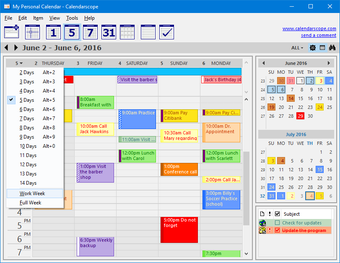 Image 1 for Calendarscope