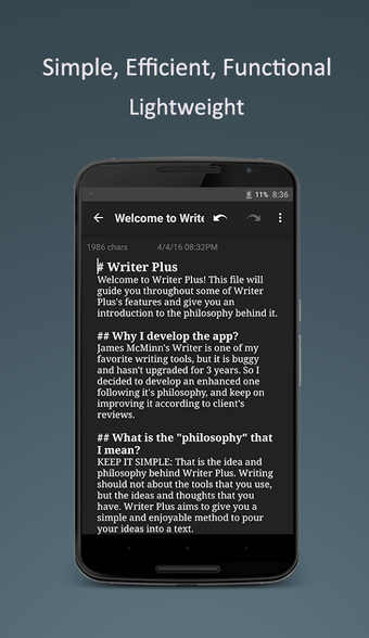 Imagen 0 para Writer Plus (Write On the…