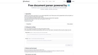 Image 0 for FreeParser