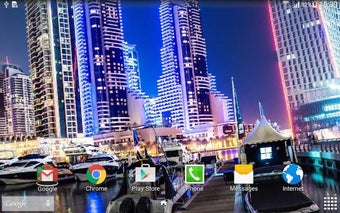 Imagen 3 para Dubai Night Live Wallpape…