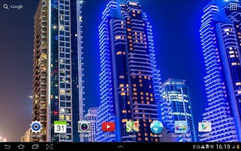 Imagen 1 para Dubai Night Live Wallpape…