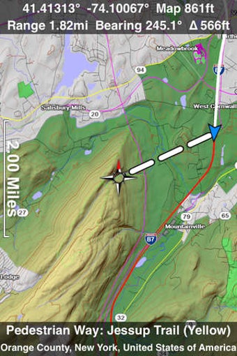 Imagen 0 para Scenic Map Eastern USA
