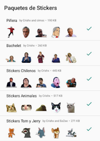 Imagen 2 para Stickers Packs for WhatsA…