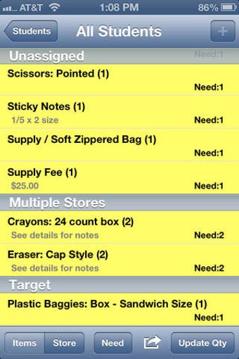 Image 0 for School Supply List