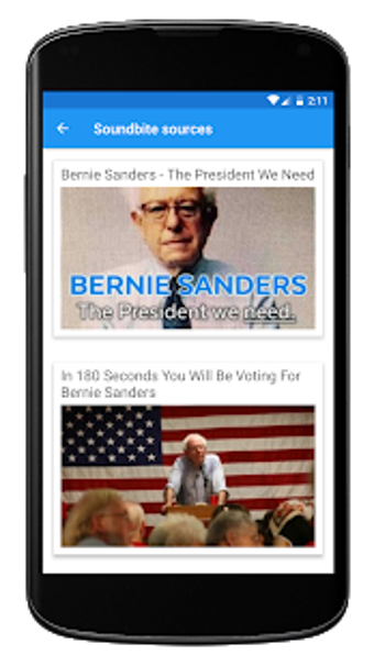 Image 1 for Bernie Sanders Soundboard