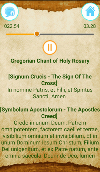 Imagen 1 para Holy Rosary in Latin + Gr…