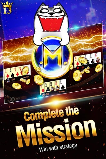 Imagen 2 para Lucky 13: 13 Card Poker P…
