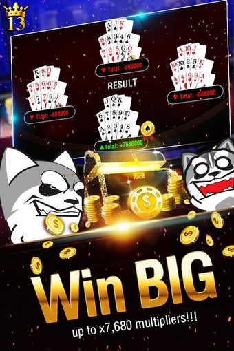 Imagen 3 para Lucky 13: 13 Card Poker P…