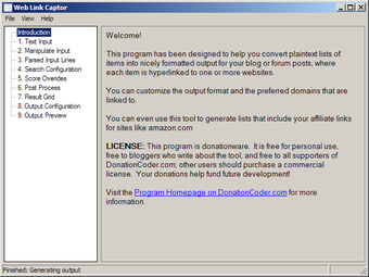 Image 0 for Web Link Captor