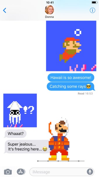 Image 0 for 8-bit Super Mario Sticker…