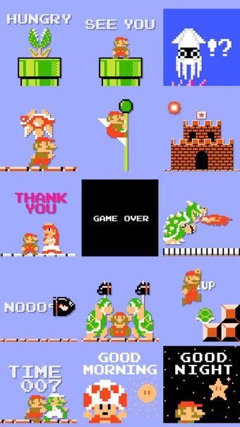 Image 1 for 8-bit Super Mario Sticker…