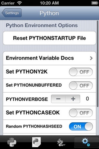 Imagen 1 para Python 3.1 for iOS