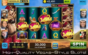 Imagen 1 para Slots - Vegas Party 3D Fr…