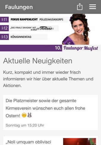 Image 0 for Kirmes Faulungen