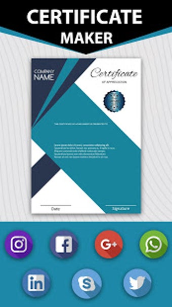 Image 1 for Certificate Maker - Custo…