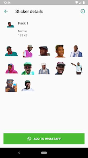 Image 0 for Tyler The Creator Sticker…