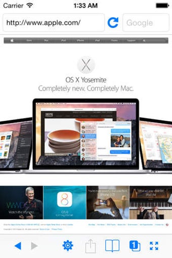 Imagen 0 para Full Screen Web Browser A…