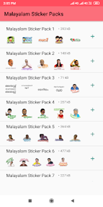 Image 3 for Malayalam Stickers for Wh…
