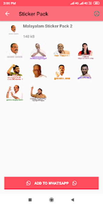 Image 0 for Malayalam Stickers for Wh…