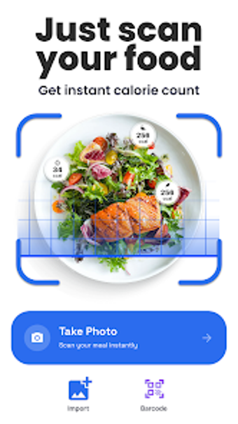 Imagen 0 para Snap2Calorie: AI Food Sca…