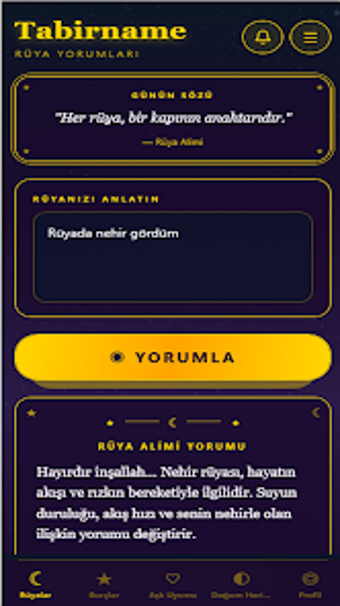 Image 0 for Tabirname: Rüya-Burç-Astr…