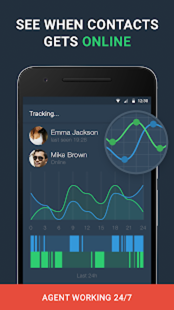 Image 1 for WhatsAgent: Online Notifi…